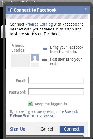 Export Facebook Friends Android Social