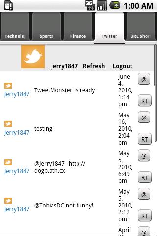 TweetMonsterPro Android Social