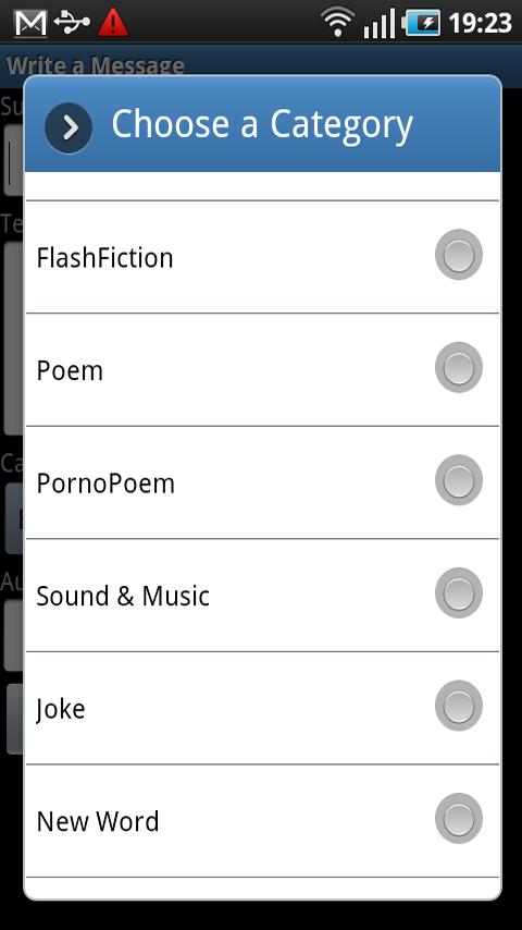 GrabPoetry Android Social