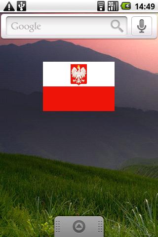 Polish Flag Widget Android Social