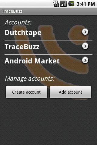 TraceBuzz Android Social