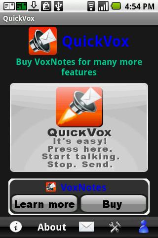 QuickVox Android Social