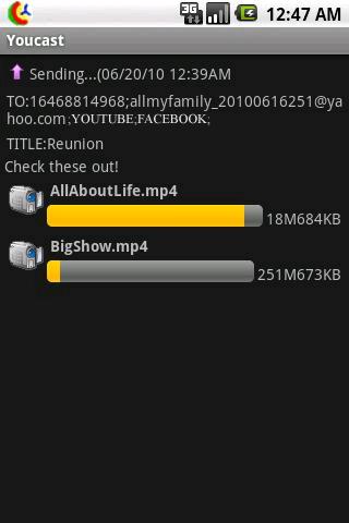 Youcast Android Social