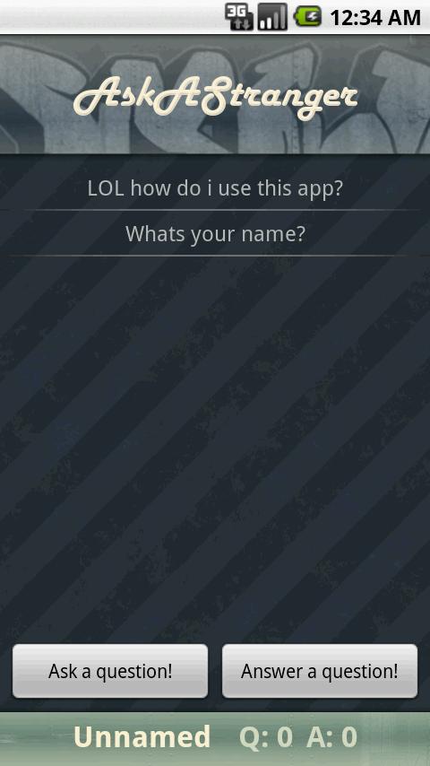 Ask A Stranger Android Social