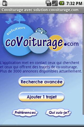 SOLUCO solution covoiturage Android Social