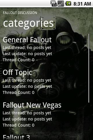 Fallout Discussion Android Social