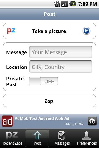 PhoneZap Android Social