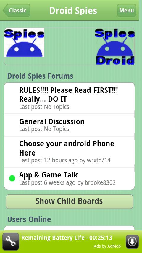 Droid Spies Official App Android Social