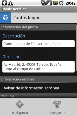 Donde Reciclar Android Social