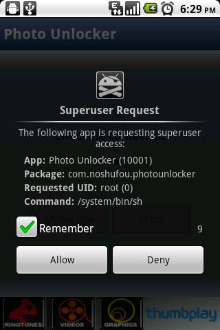 Photo Unlocker Android Social