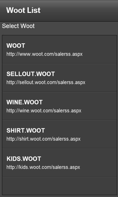 Woot Watcher Android Shopping