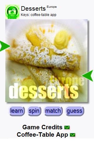 Desserts of Europe (Keys) Android Shopping