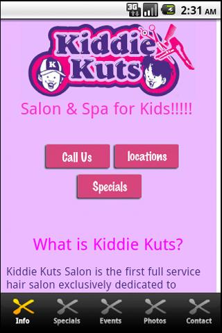 Kiddie Kuts Android Shopping