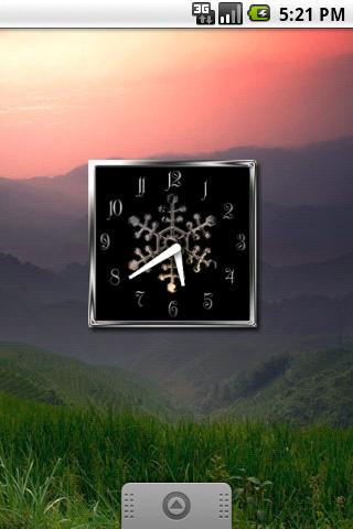 HQ Ice Star Clock Android Shopping