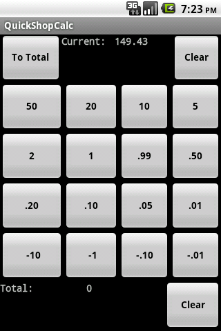 QuickShopCalc