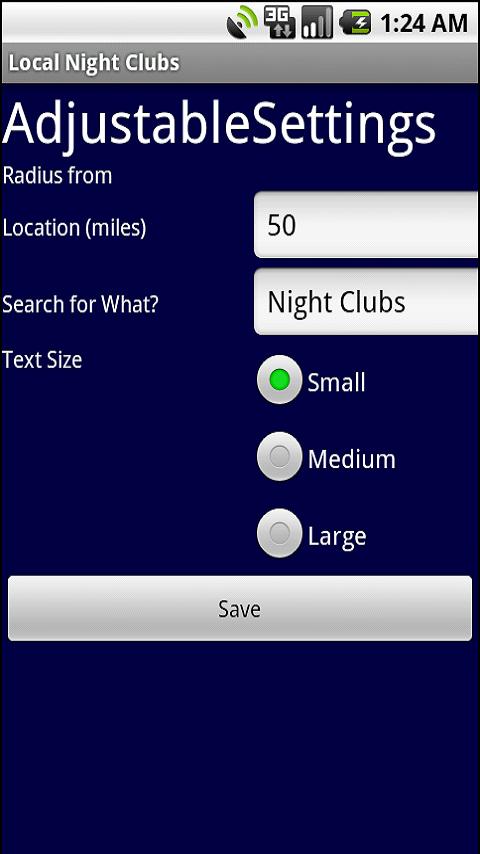 Local Night Clubs Android Shopping