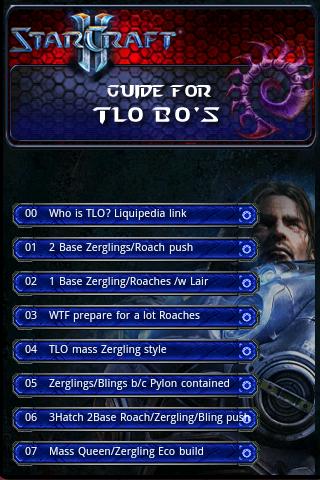 TLO Build Order Guide Android Shopping