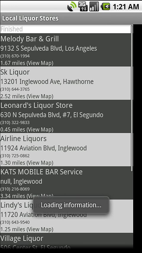 Local Liquor Stores Android Shopping