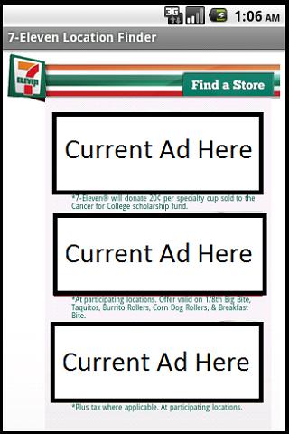 7-Eleven Location Finder Android Shopping