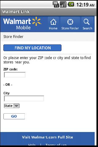 Walmart Mobile Link Android Shopping