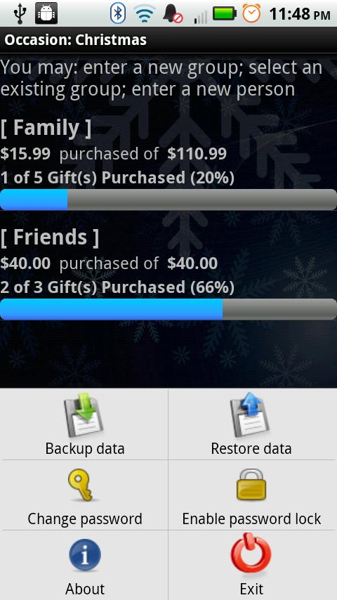 Gift List Manager Pro