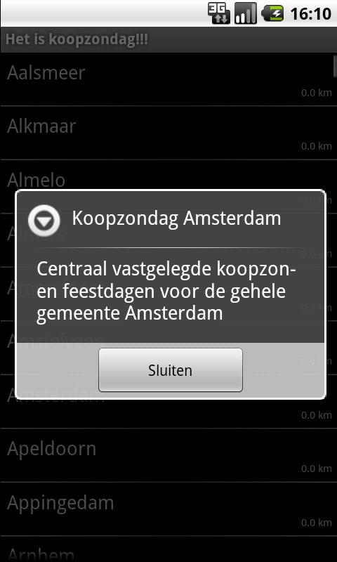 Koopzondag Android Shopping