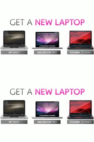 Choose your  FREE Laptop ! Android Shopping