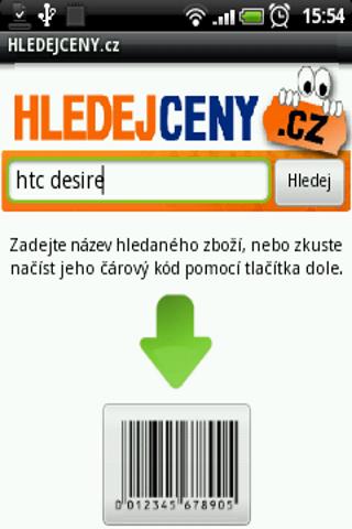 Porovnávač cen HLEDEJCENY.cz Android Shopping