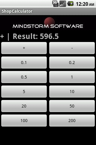ShopCalculator Android Shopping