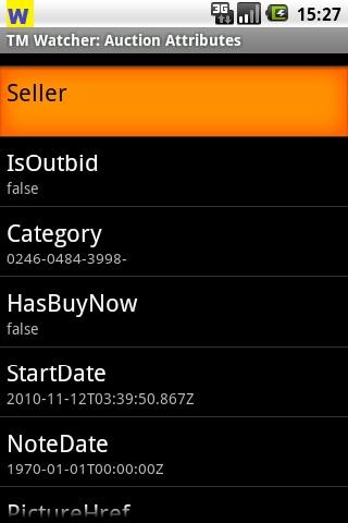 TM Watcher Android Shopping