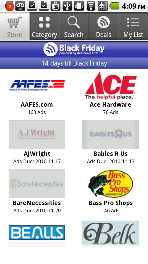 Black Friday App