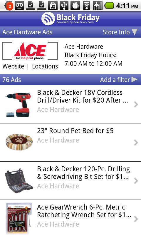 Black Friday App Android Shopping