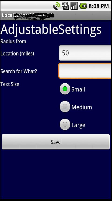 Local US Bank Locations / ATMs Android Shopping