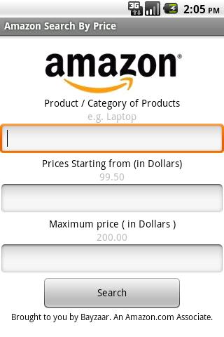 Amazon – Search by price V 2.0 Android Shopping