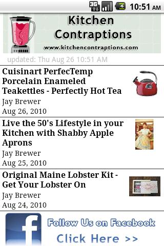 Kitchen Contraptions Android Shopping