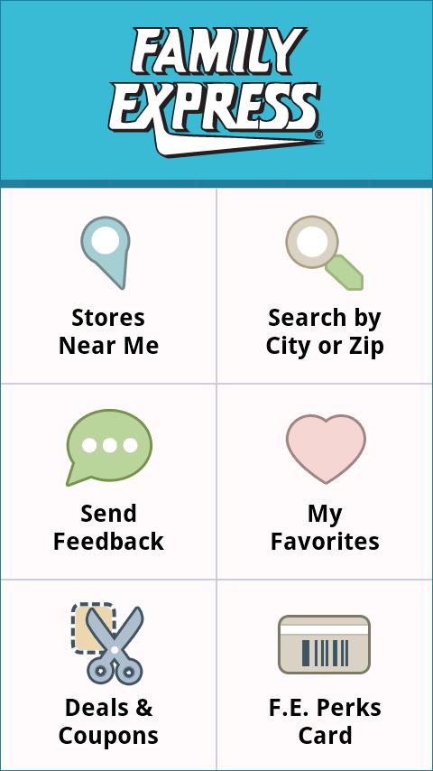 Family Express Store Finder Android Shopping