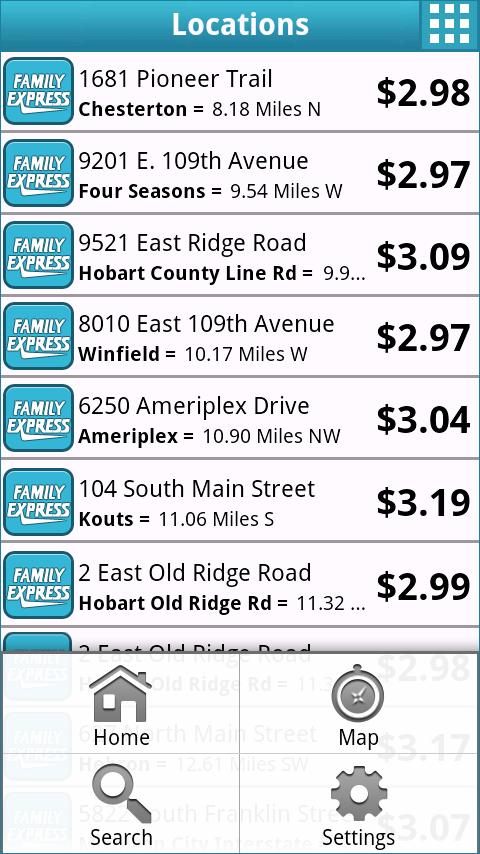 Family Express Store Finder Android Shopping