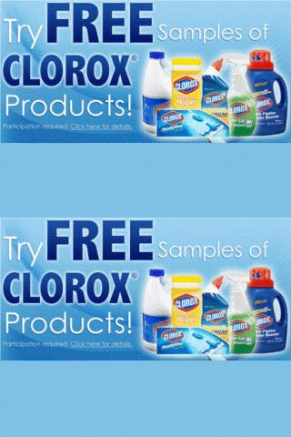FREE Samples of Clorox Product Android Shopping