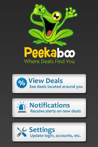 Peekaboo Mobile Coupons Android Shopping