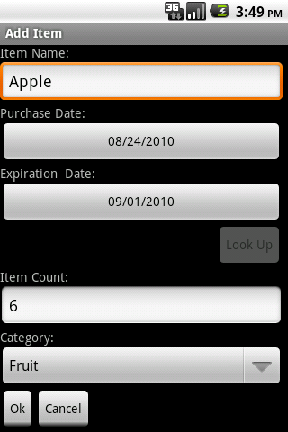 Fridge Reminder [BETA6] Android Shopping