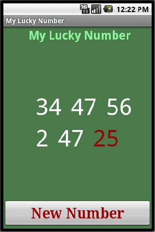My Lucky Number Android Shopping