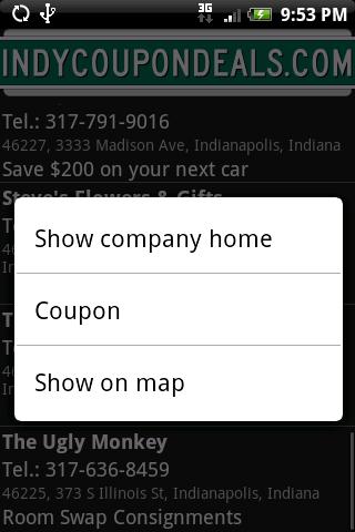 Indy Coupon Deals Android Shopping
