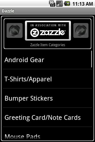 Dazzle – Shop Zazzle! Android Shopping