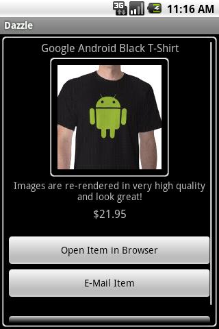 Dazzle – Shop Zazzle! Android Shopping