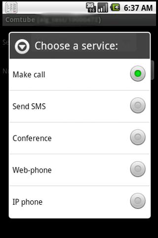 Comtube Android Communication