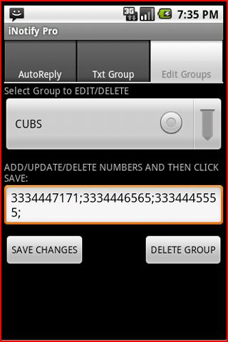 iNotify Pro – Group Txt Android Communication