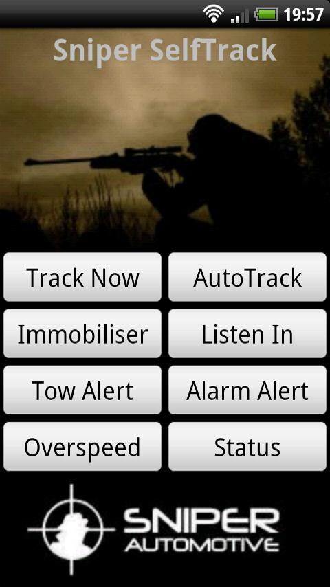 Sniper SelfTrack Android Communication