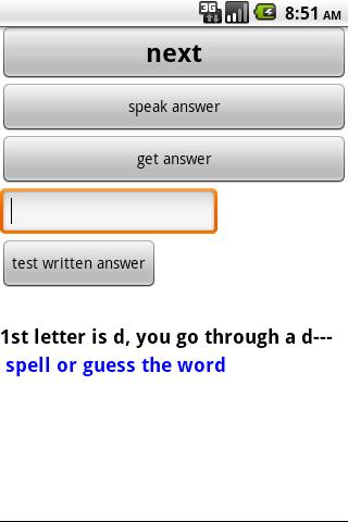 Easy Spelling English Android Communication
