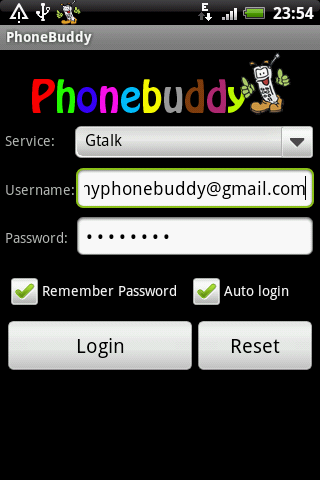Phonebuddy(Lite) Android Communication
