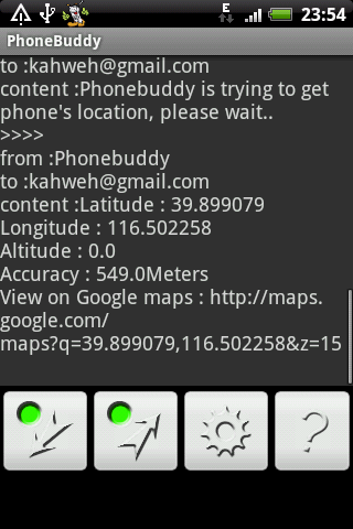 Phonebuddy(Lite) Android Communication